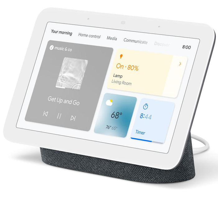 Google Nest Hub Smart Display w/ Google Assistant Charcoal 2nd Gen + Wifi Router