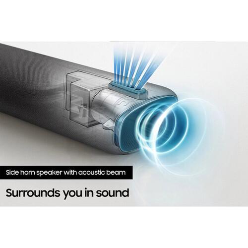 Samsung HW-S60A 5.0ch All-in-One Soundbar w/ Acoustic Beam and Alexa (2021) Bundle