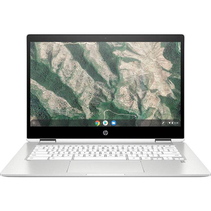 Hewlett Packard x360 14" Intel Celeron N4000 4GB RAM Touch Chromebook + 64GB Warranty Pack