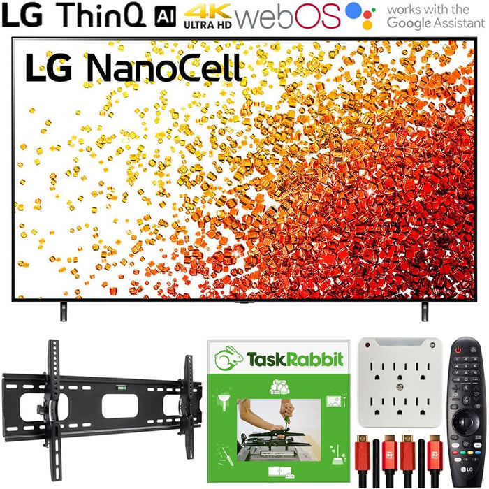 LG 86 Inch Nanocell LED 4K UHD Smart webOS TV 2021 +TaskRabbit Installation Bundle