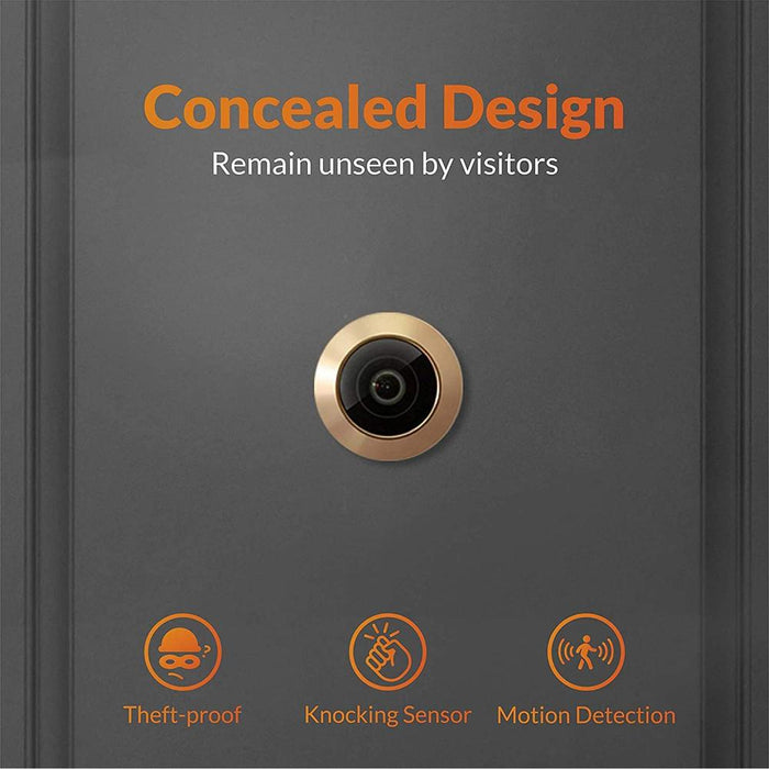 Brinno Duo SHC1000W Discreet Smarthome Peephole DoorCam