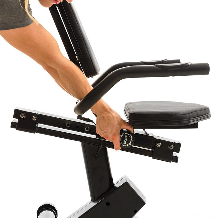XTERRA Fitness SB150 Recumbent Exercise Bike with 3.7" Display + Warranty Bundle