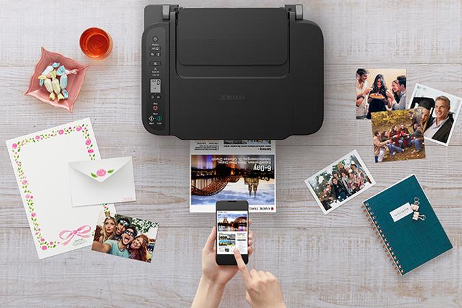 Canon PIXMA TS3522 Wireless All-in-One Printer and Scanner - Works with Amazon Alexa