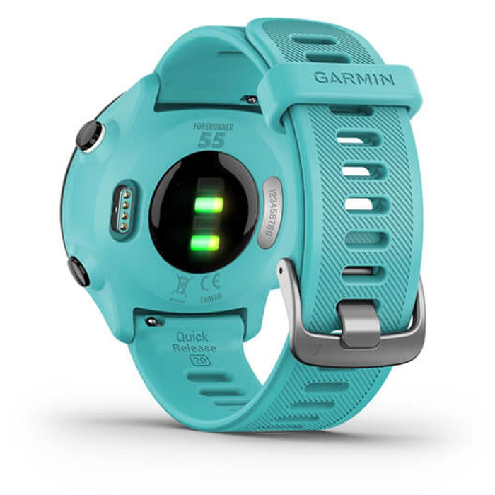 Garmin Forerunner 55 GPS Running Watch & Activity Tracker - Aqua