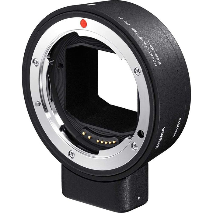Sigma Mount Converter Lens Adapter for Sigma's Canon EF / L-Mount with 64GB Card