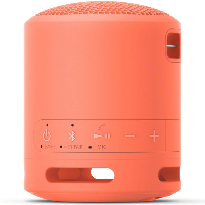 Sony XB13 EXTRA BASS Portable Bluetooth Speaker (Coral Pink) + Audio Warranty Pack