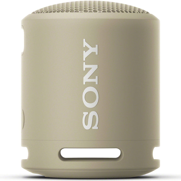 Sony XB13 EXTRA BASS Portable Bluetooth Speaker (Taupe) + Audio Warranty Pack
