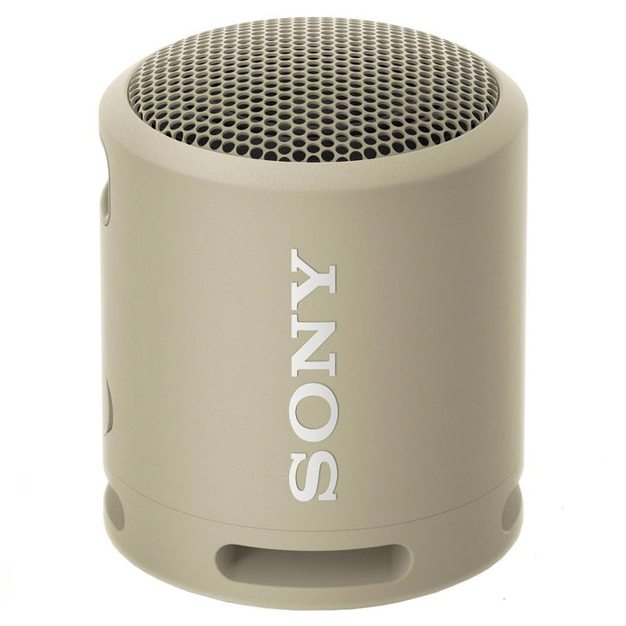 Sony XB13 EXTRA BASS Portable Wireless Bluetooth Speaker Taupe 2 Pack