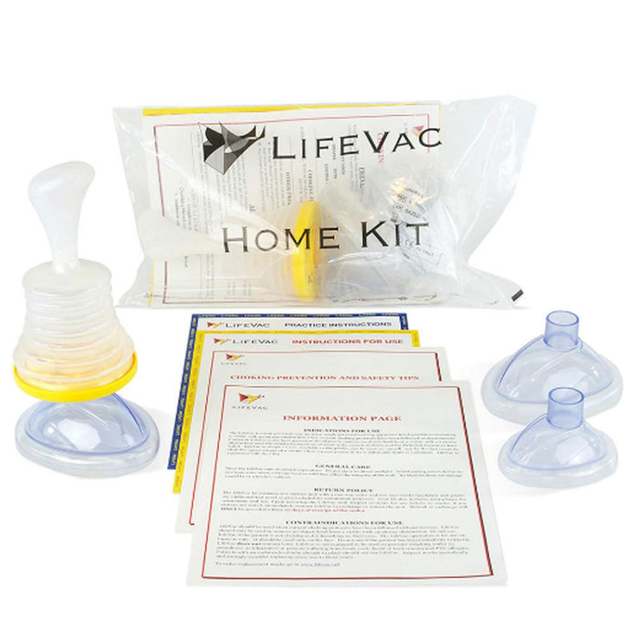 LifeVac Adult and Child Non-Invasive Choking First Aid Home Kit 2 Pack