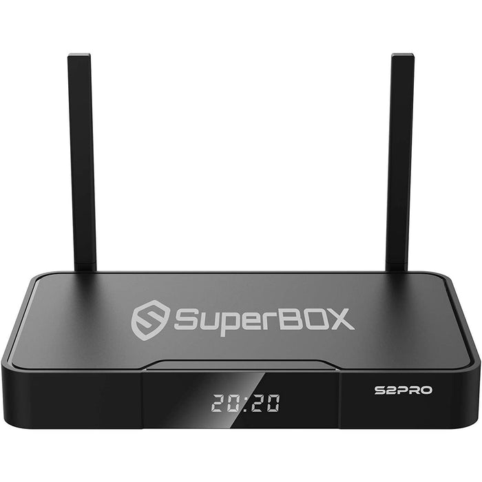 Superbox S2 Pro Media Player, 6K TV Dual-Band Wi-Fi 2.4G/5G Compatible, 2021,