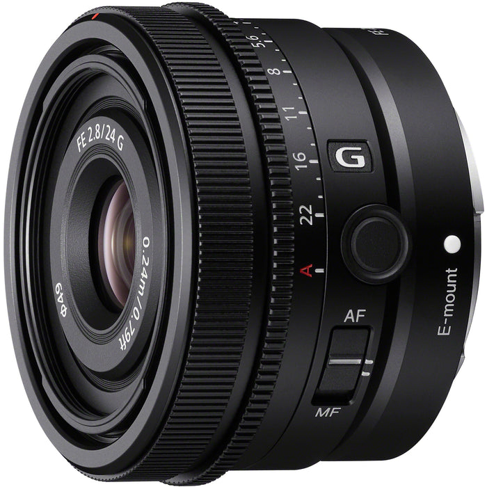 Sony a7 III Mirrorless Full Frame Camera Body + 24mm F2.8 G Lens SEL24F28G Kit Bundle