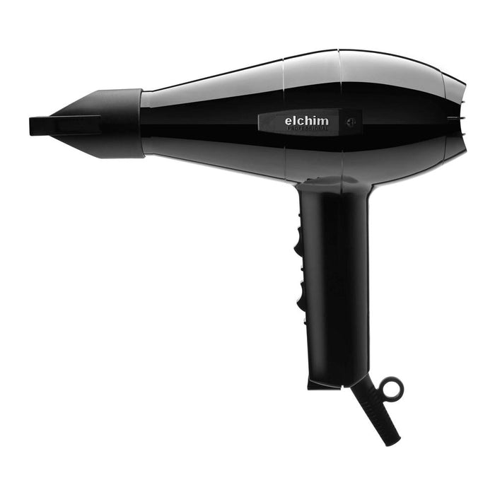 Elchim Classic Hair Dryer Black with 1 Year Extended Warranty