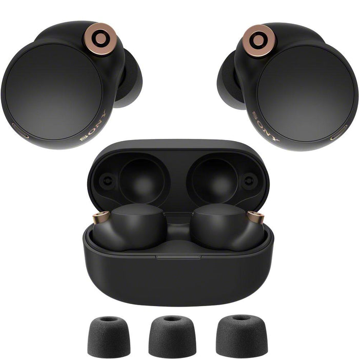 Sony WF-1000XM4 Industry Leading Noise Canceling Truly Wireless Earbuds (Black)