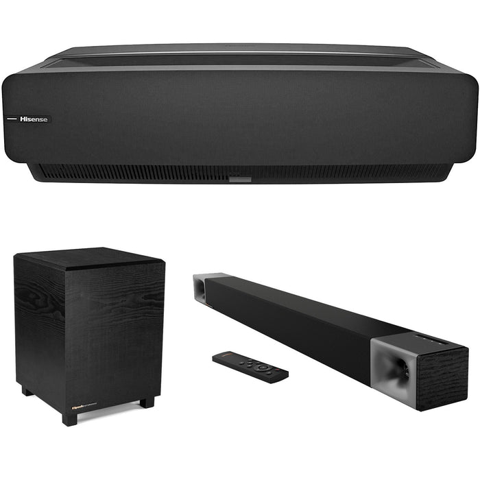 Hisense 100" L5 Series 4K UHD HDR Laser TV with Cinema 600 Soundbar System Bundle