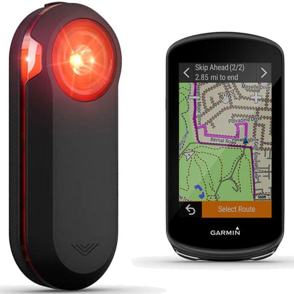 Garmin Varia RTL515 Cycling Rearview Radar and Tail Light with Edge 1030 GPS Bundle