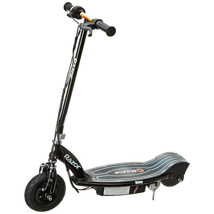 Razor E100 Glow Electric Scooter - Black + Extended Warranty and Deco Bag