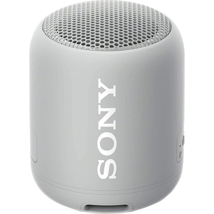 Sony Extra Bass Portable Wireless Bluetooth Speaker Gray 2 Pack