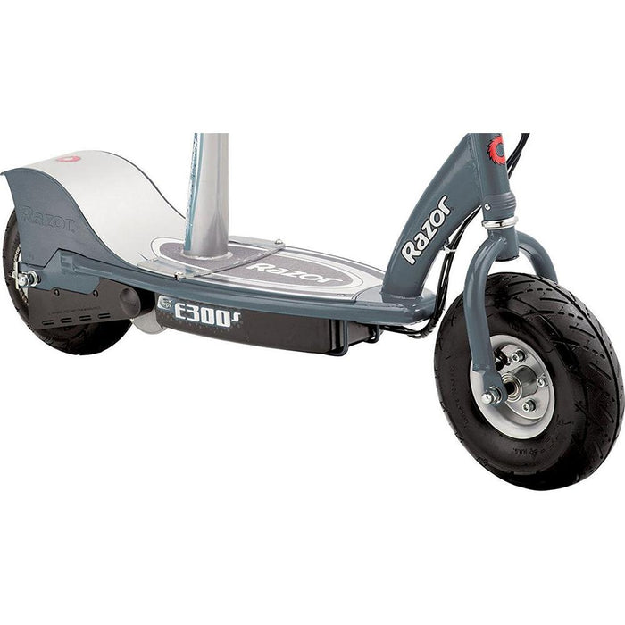 Razor 13116214 E300S Seated Electric Scooter, Grey + Extended Protection & Deco Bag