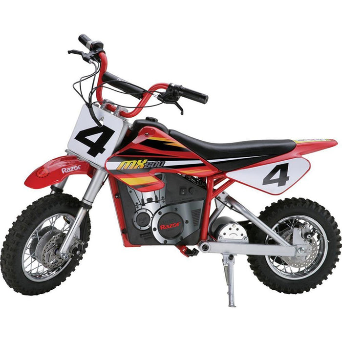 Razor MX500 Dirt Rocket Electric Motocross Bike + Extended Protection & Deco Bag