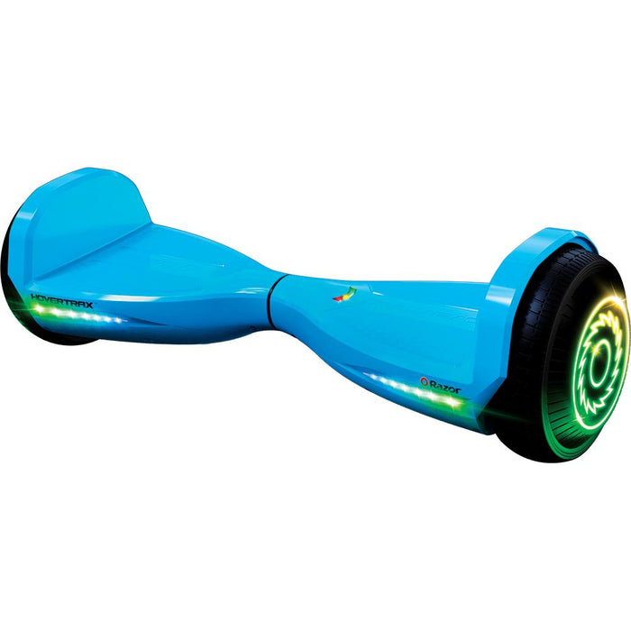 Razor Hovertrax Prizma Electric Hoverboard, Blue + Extended Protection & Deco Bag