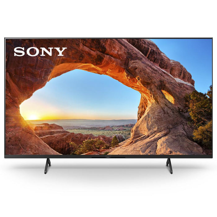 Sony KD55X85J 55" X85J 4K Ultra HD LED Smart TV (2021) w/ Deco Soundbar Bundle