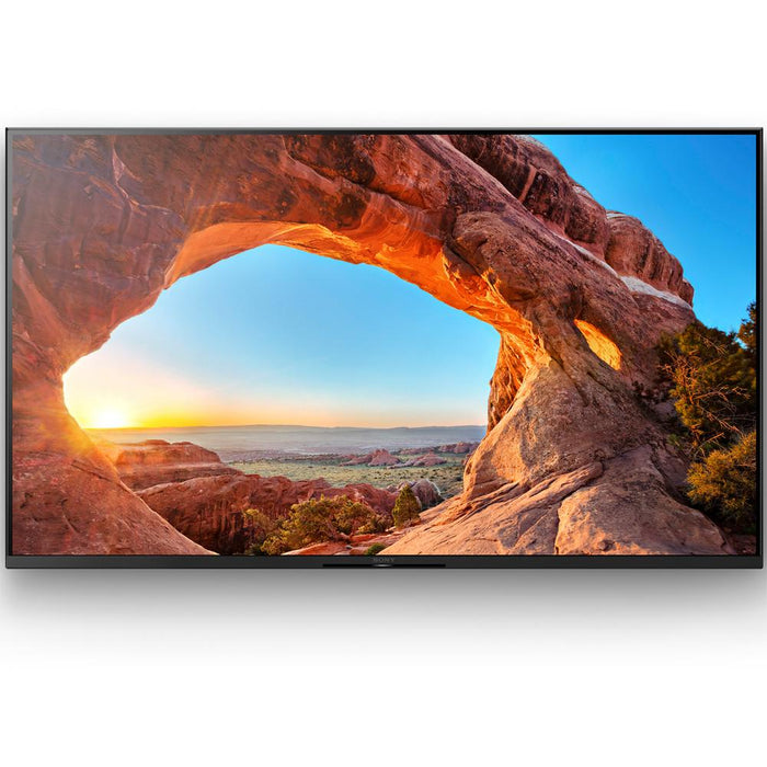 Sony KD55X85J 55" X85J 4K Ultra HD LED Smart TV (2021) w/ Deco Soundbar Bundle