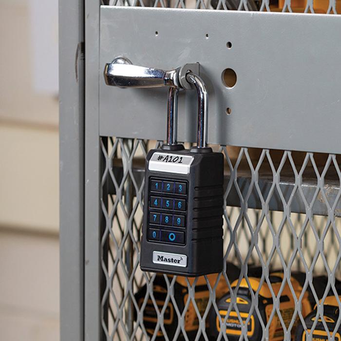 Master Lock ProSeries Bluetooth Extended 2-3/8" Shackle-Length Smart Padlock - 6400LJENT