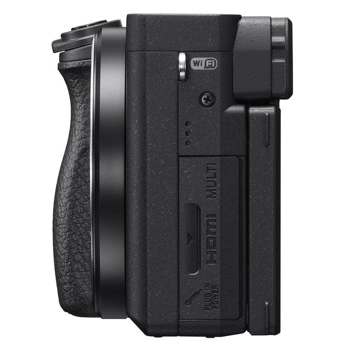 Sony a6400 Mirrorless 4K APS-C Camera Body + 50mm F2.5 G Lens SEL50F25G Kit Bundle