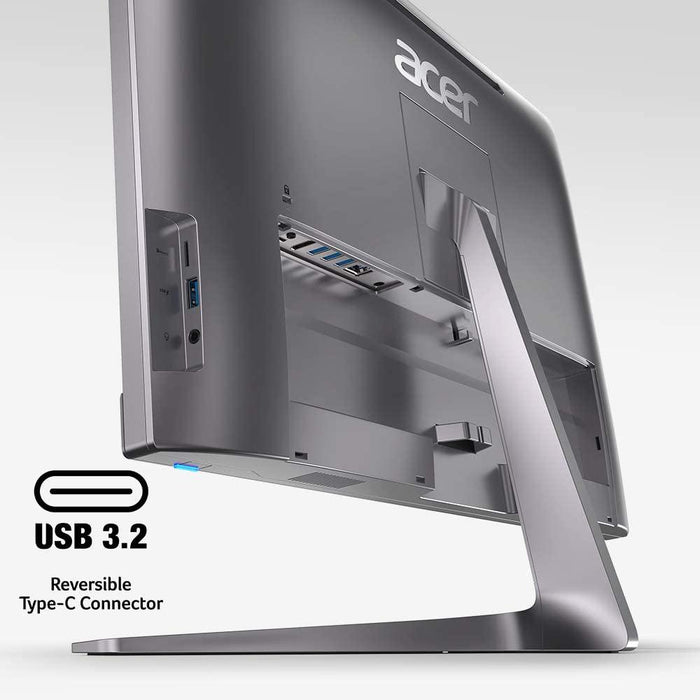 Acer 24"  i38130U 8G 128GB Chrome