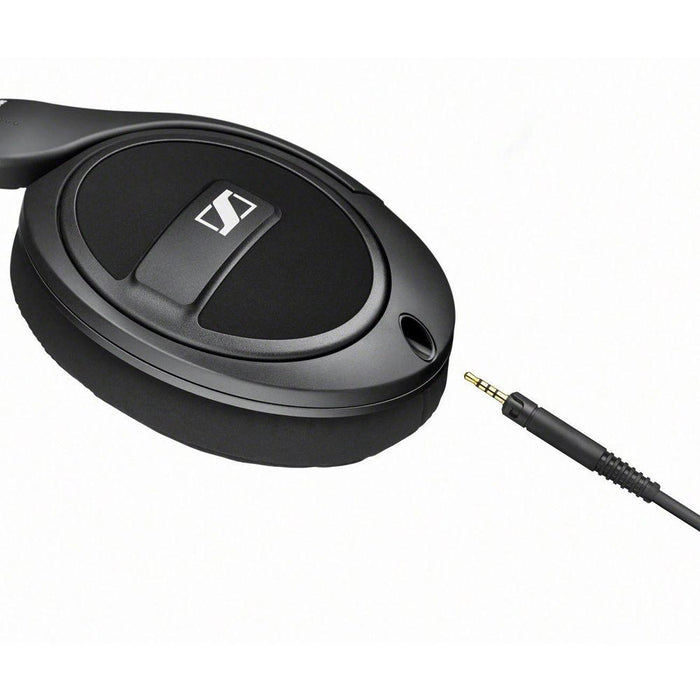 Sennheiser HD 569 Closed-Back Around-Ear Headphones w/ 1-Button Remote Mic - Black (506829)