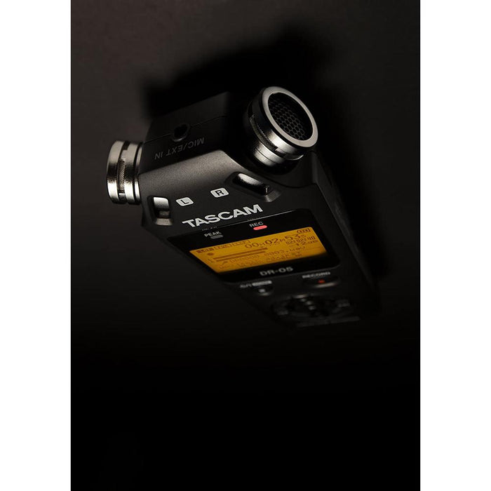 Tascam DR-05 - Portable Digital Recorder (Black) - Refurbished - Open Box