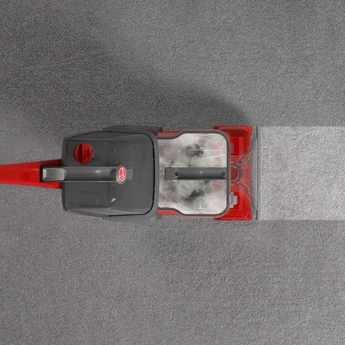 Hoover Power Scrub Carpet Cleaner, Red - FH50135