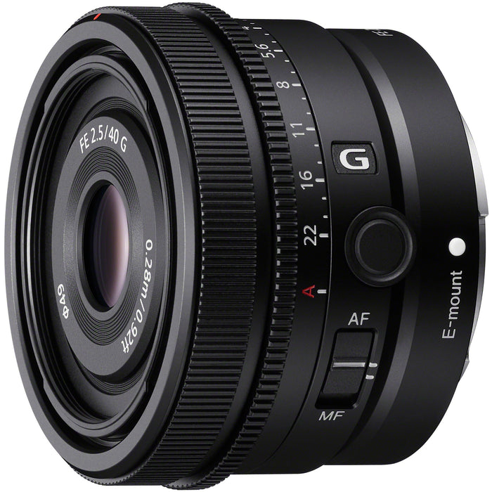 Sony a6600 Mirrorless 4K APS-C Camera Body + 40mm F2.5 G Lens SEL40F25G Kit Bundle
