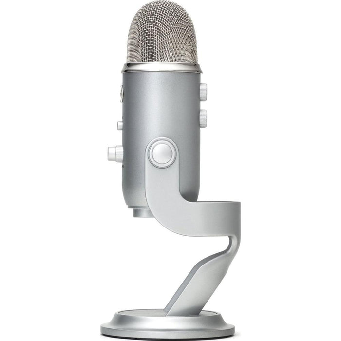 Blue 988-000103 Yeti Ultimate USB Microphone Silver w/ Accessories Bundle