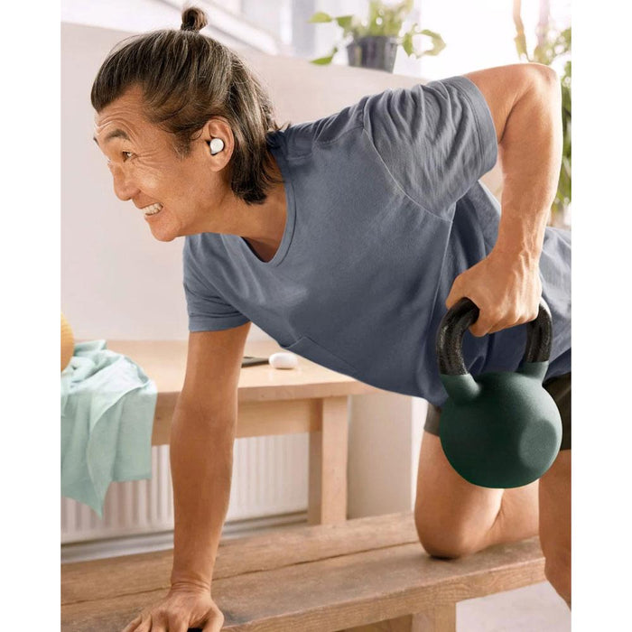 Google Pixel Buds A True Wireless Earbud Headphones, Clearly White - GA02213-US