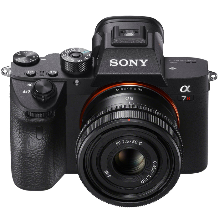 Sony a7R III Mirrorless Full Frame Camera Body +50mm F2.5 G Lens SEL50F25G Kit Bundle