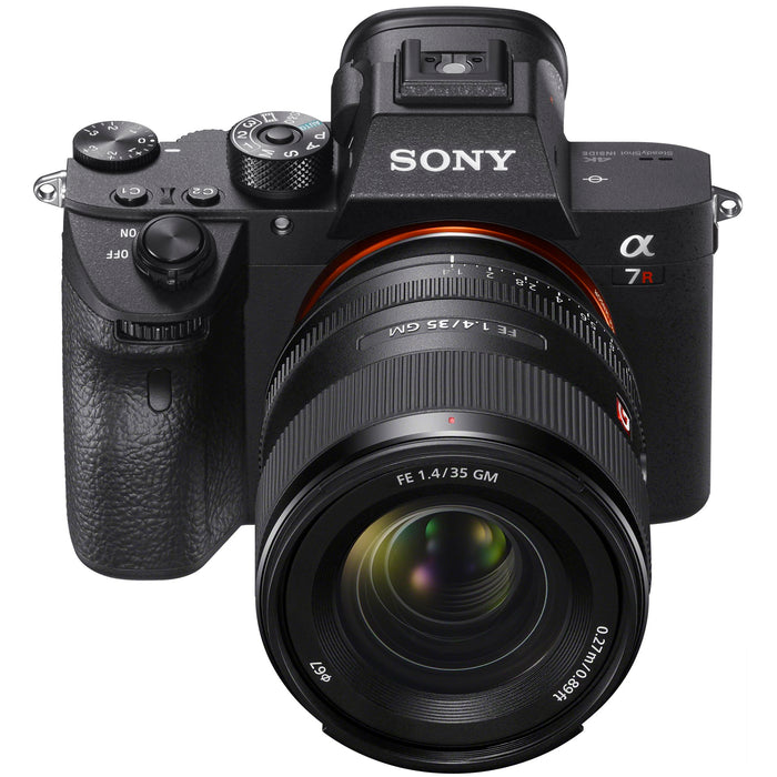 Sony a7R III Mirrorless Full Frame Camera +FE 35mm F1.4 GM Lens SEL35F14GM Kit Bundle