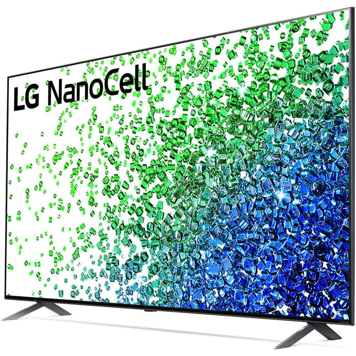 LG 75 Inch HDR 4K UHD Smart NanoCell LED TV 2021 with LG SK1 Soundbar Bundle