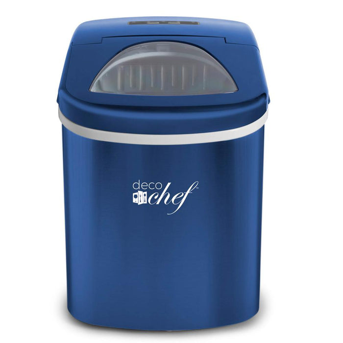 Deco Chef Compact Electric Ice Maker Blue - Renewed