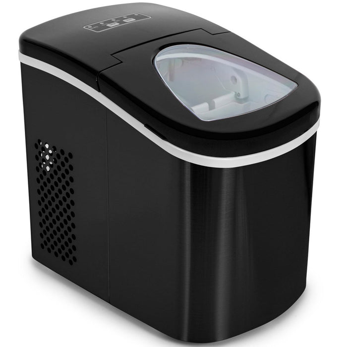 General Brand Black Compact Electric Ice Maker | (IMBLK) | Top Load | 26 Lbs Per Day