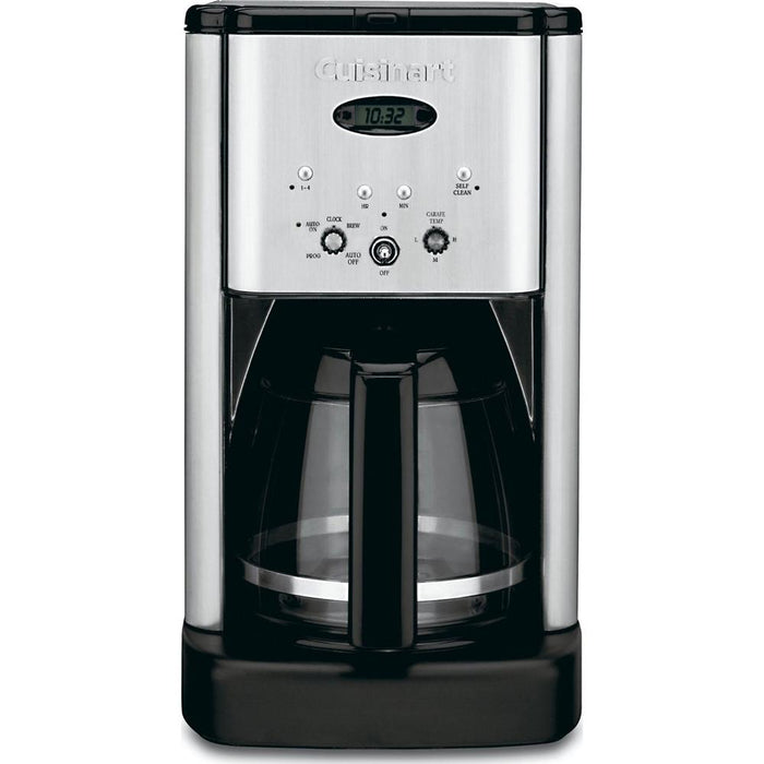 Cuisinart Brew Central 12 Cup Programmable Coffeemaker Silver+Extended Warranty