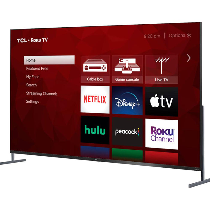 TCL 85" 4K QLED Dolby Vision HDR Roku Smart TV - (85R745 )