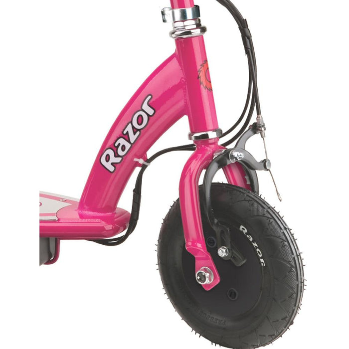 Razor E100 Electric Scooter Pink with Wearable Rear Light System
