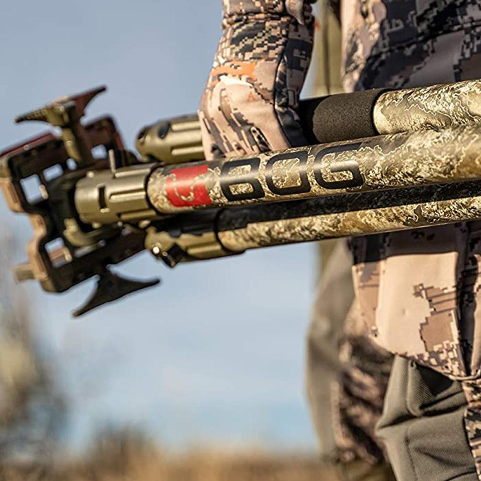 Bog DeathGrip Realtree Camo Hunting & Shooting Tripod + Deco Survival Bracelets