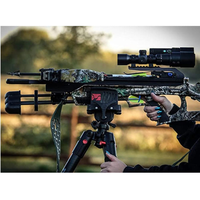 Bog DeathGrip Clamping Carbon Fiber Hunting & Shooting Tripod + Tactical Bundle
