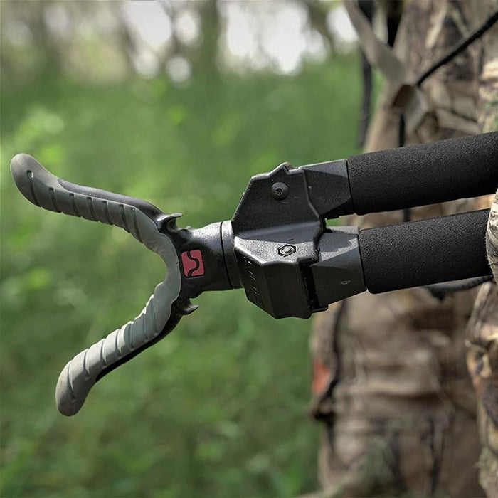 Bog Havoc Hunting and Shooting Stick Tripod Camo with Tactical Bundle