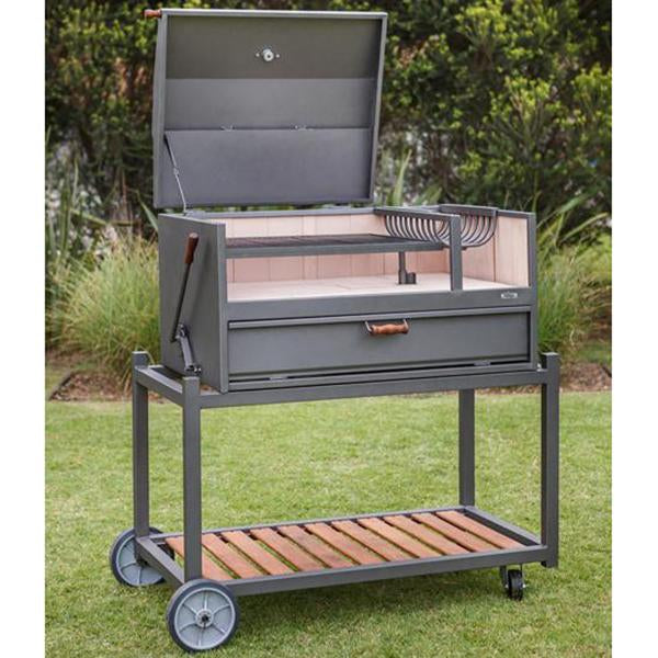 Nuke Delta Argentinian-Style Gaucho Outdoor 40-inch Grill with 1-Year Warranty Bundle