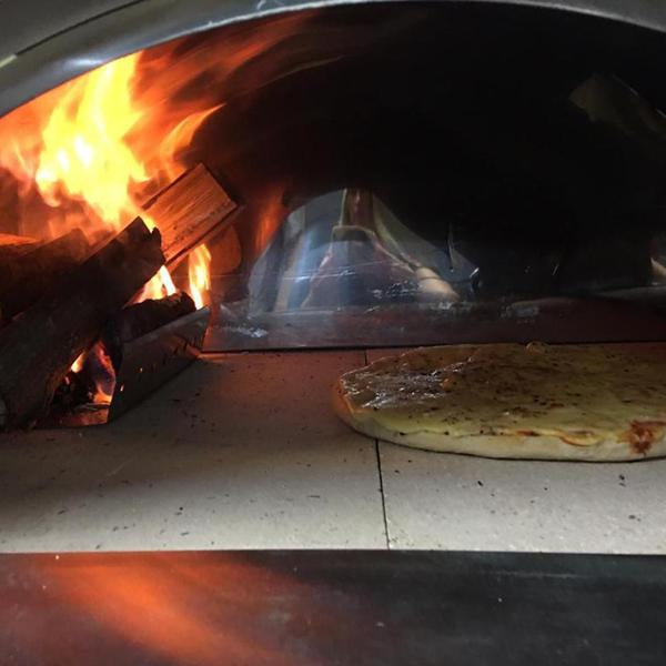 Nuke Pizzero Coal or Wood-Outdoor Napolitano Pizza Oven with 1-Year Warranty Bundle