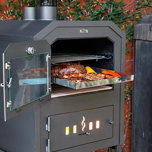 Nuke Wood Fired Countertop Outdoor Oven 60 Counter Top with 1-Year Warranty Bundle