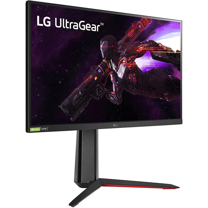 LG 27" UltraGear QHD (2560 x 1440) Nano IPS Gaming Monitor + AMD FreeSync 2 Pack